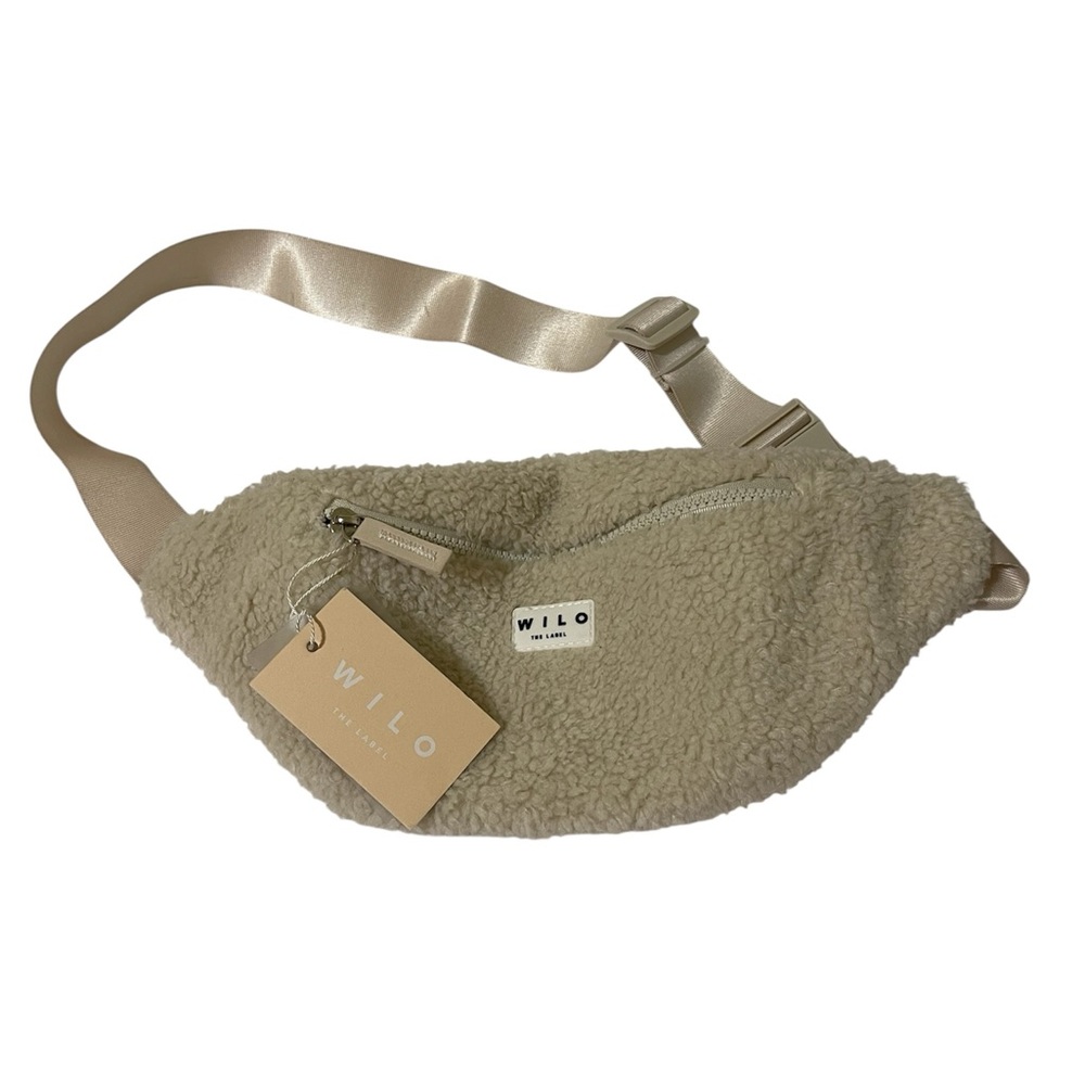 Wilo The Label Cream Sherpa Belt Bag - NWT*** - Picture 1 of 4